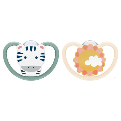 NUK - SPACE SILICONE SOOTHER