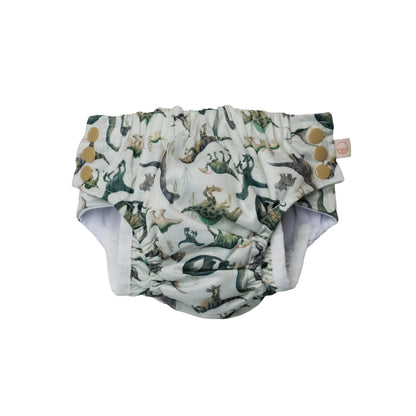 Nestling - Reusable Swim Nappy - Dinosaurs (3-12 Months)