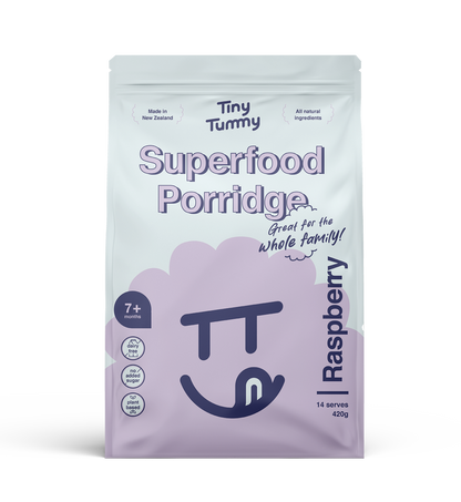 Tiny Tummy - Superfood Porridge - Raspberry