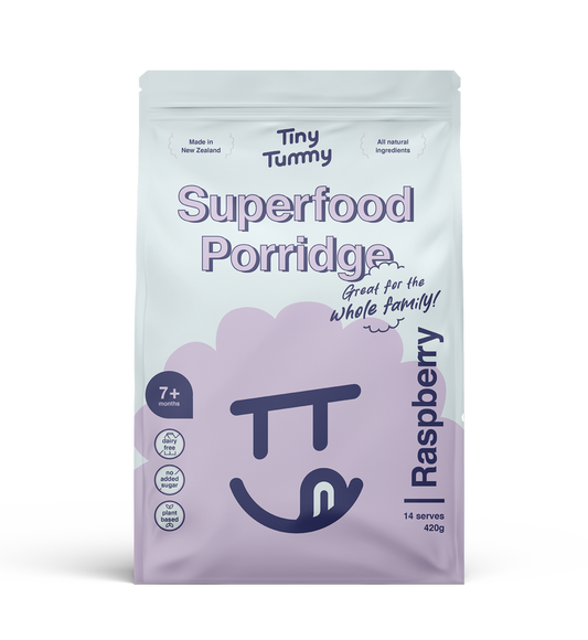 Tiny Tummy - Superfood Porridge - Raspberry