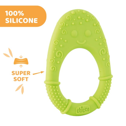 Chicco Teether - All Soft 2M+ Lime Avocado