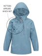 Therm SplashMagic Rainshell - Stone Blue | Waterproof Windproof Eco