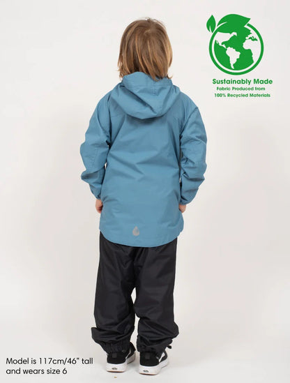 Therm SplashMagic Rainshell - Stone Blue | Waterproof Windproof Eco