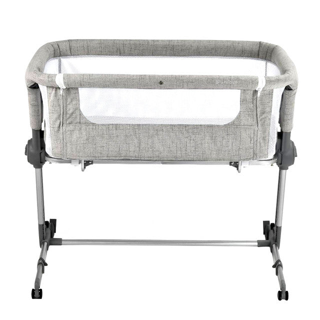 Unilove Hug me Plus 3-in-1 Bedside Bassinet Shadow Grey – Bubs
