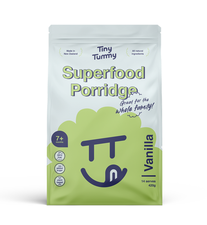 Tiny Tummy - Superfood Porridge - Vanilla