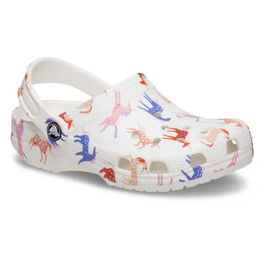 Crocs - Classic Character Print (Unicorn) Clog Toddlers