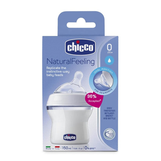 Chicco Natural Feeling 150ml - 0m+ Bottle