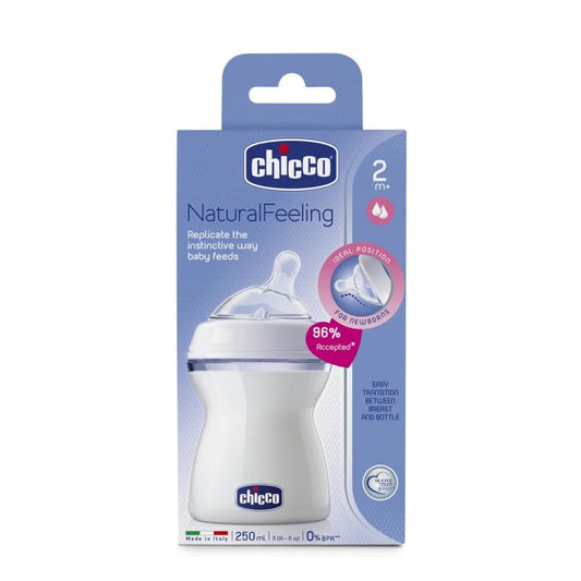 Chicco Natural Feeling 250ml Bottle 2m+