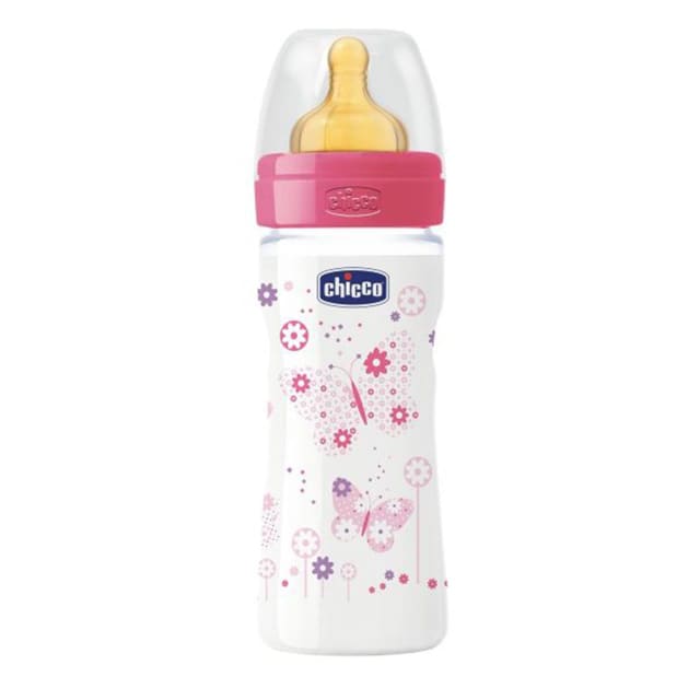 Chicco 250ml Well-being bottle 2m+ Girl PP LTX