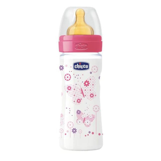 Chicco 250ml Well-being bottle 2m+ Girl PP LTX