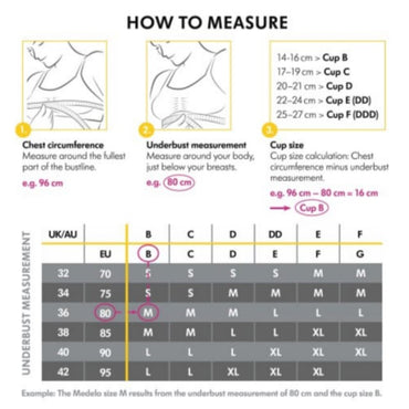 Medela Keep Cool Maternity/Nursing Bra - Black