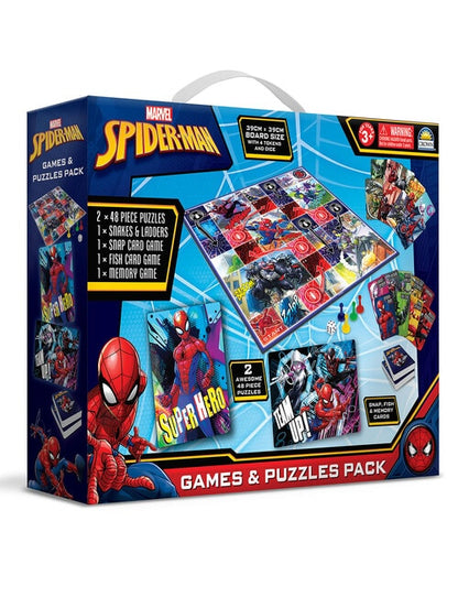Spiderman Game & Puzzle Multipack