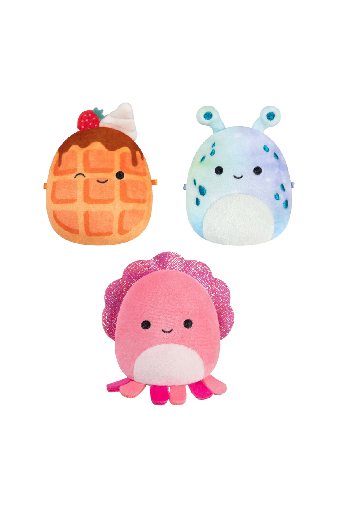 Squishmallow Micromallows 2.5" 3pk Assorted