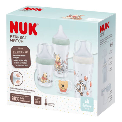 NUK Perfect Match Winnie The Pooh Starter Bottle Set