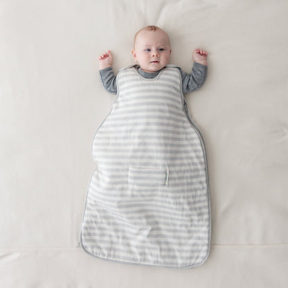 Woolbabe Mini Duvet Sleeping Bag - Pebble 0-9M