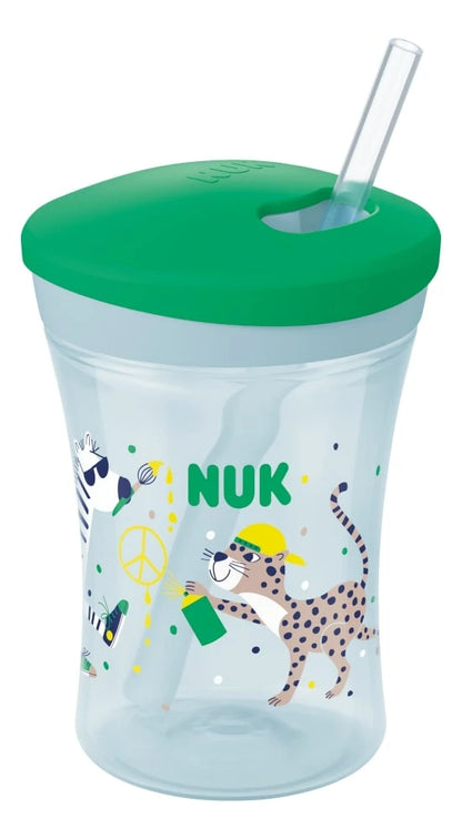 NUK Action Cup 230ml With Straw