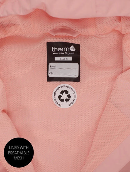 Therm SplashMagic Rainshell - Apricot Blush | Waterproof Windproof Eco