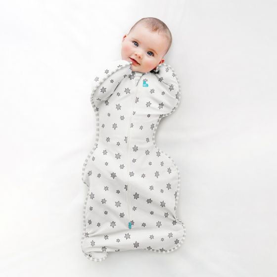 Swaddle Up 0.2Tog Super Star Cream - Bamboo Lite