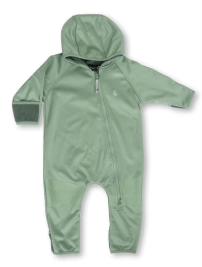 Therm All-Weather Fleece Onesie - Basil | Waterproof Windproof Eco