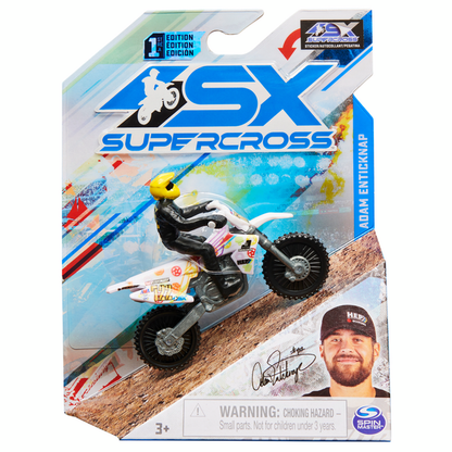 Supercross 1:24 Die Cast Motorcycle - Assorted